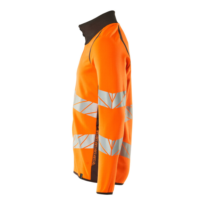 Mascot Sweatshirt mit Reißverschluss modern Fit XL hi-vis orange/dunkelanthrazit