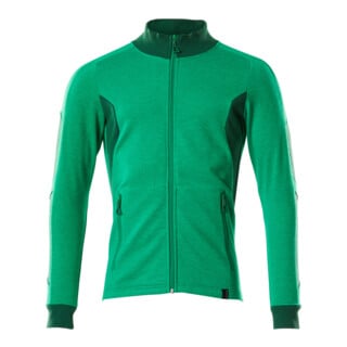 Mascot Sweatshirt mit Reißverschluss modern Fit XS grasgrün/grün