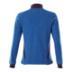 Mascot Sweatshirt mit Zipper Damen 2XL azurblau schwarzblau