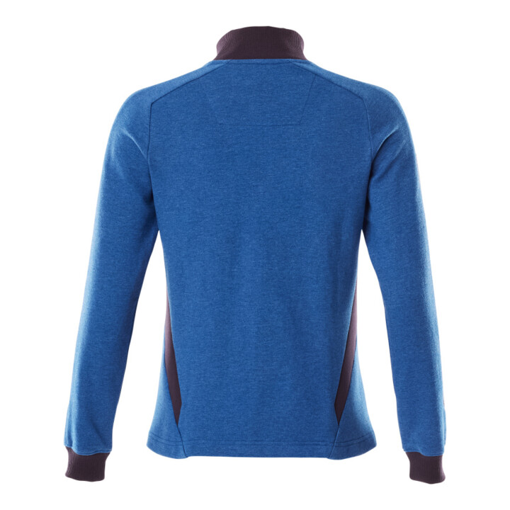 Mascot Sweatshirt mit Zipper Damen 3XL azurblau schwarzblau