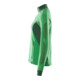 Mascot Sweatshirt mit Zipper Damen Größe M grasgrün/grün