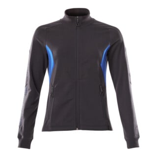 Mascot Sweatshirt mit Zipper Damen M schwarzblau/azurblau