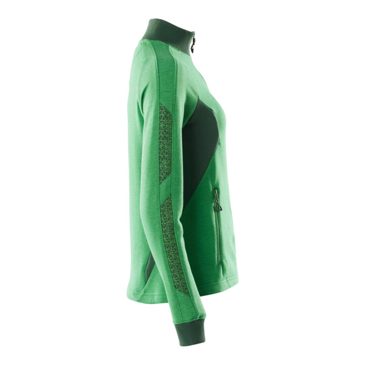 Mascot Sweatshirt mit Zipper Damen XL grasgrün/grün
