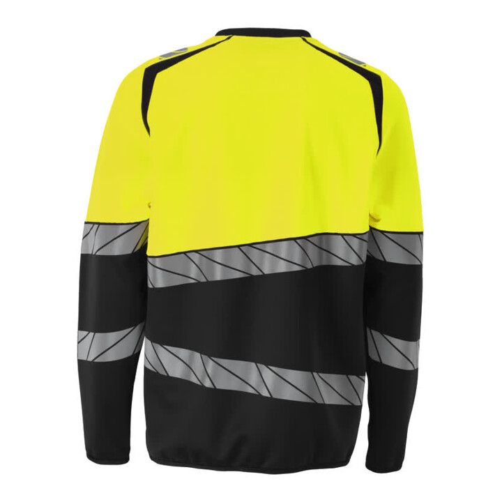 Mascot Sweatshirt moderne Passform Größe L schwarz/hi-vis gelb