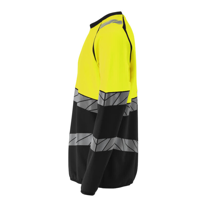 Mascot Sweatshirt moderne Passform Größe M schwarz/hi-vis gelb