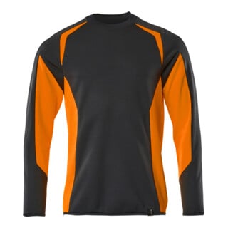 Mascot Sweatshirt moderne Passform Größe M schwarzblau/hi-vis orange