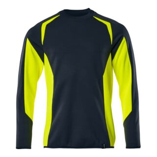 Mascot Sweatshirt moderne Passform M schwarzblau/hi-vis gelb