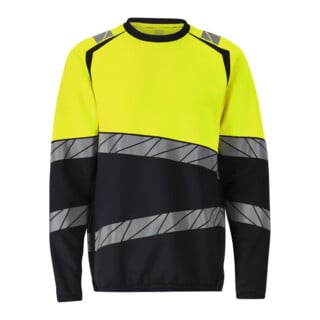 Mascot Sweatshirt moderne Passform S schwarzblau/hi-vis gelb