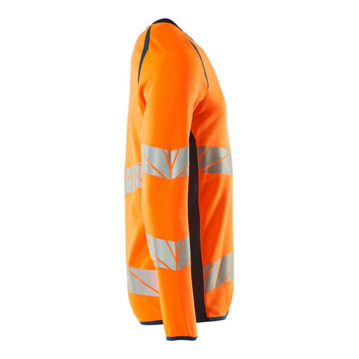 Mascot Sweatshirt ONE moderne Passform Größe M hi-vis orange/dunkelpetroleum
