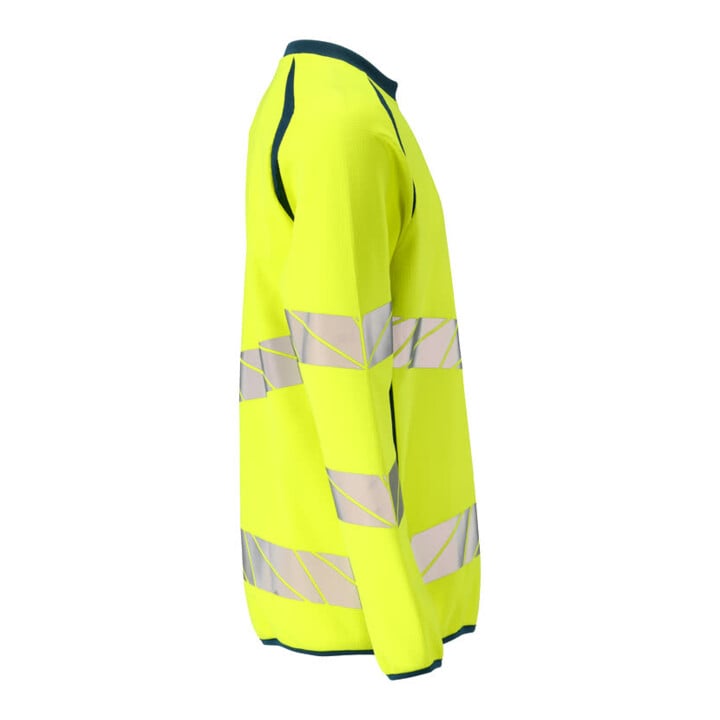 Mascot Sweatshirt ONE moderne Passform L hi-vis gelb/dunkelpetroleum