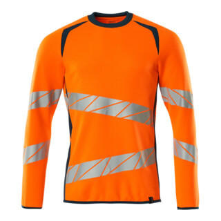 Mascot Sweatshirt ONE moderne Passform L hi-vis orange/dunkelpetroleum