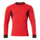 Mascot Sweatshirt ONE moderne Passform verkehrsrot/schwarz Gr. S