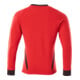 Mascot Sweatshirt ONE moderne Passform verkehrsrot/schwarz Gr. S