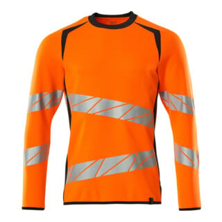 Mascot Sweatshirt ONE moderne Passform XL hi-vis orange/schwarzblau