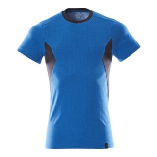 Mascot T-Shirt 2XL moderne Passform azurblau schwarzblau