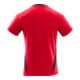 Mascot T-Shirt 4XL verkehrsrot schwarz moderne Passform