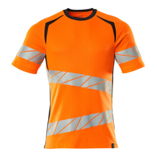 Mascot T-Shirt 4XLONE moderne Passform hi-vis orange/schwarzblau