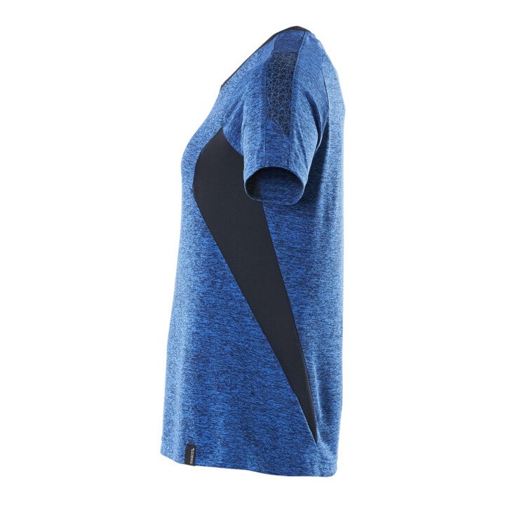 Mascot T-Shirt Damen COOLMAX® PRO 2XL azurblau/schwarzblau