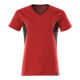 Mascot T-Shirt Damen COOLMAX® PRO 4XL verkehrsrot schwarz