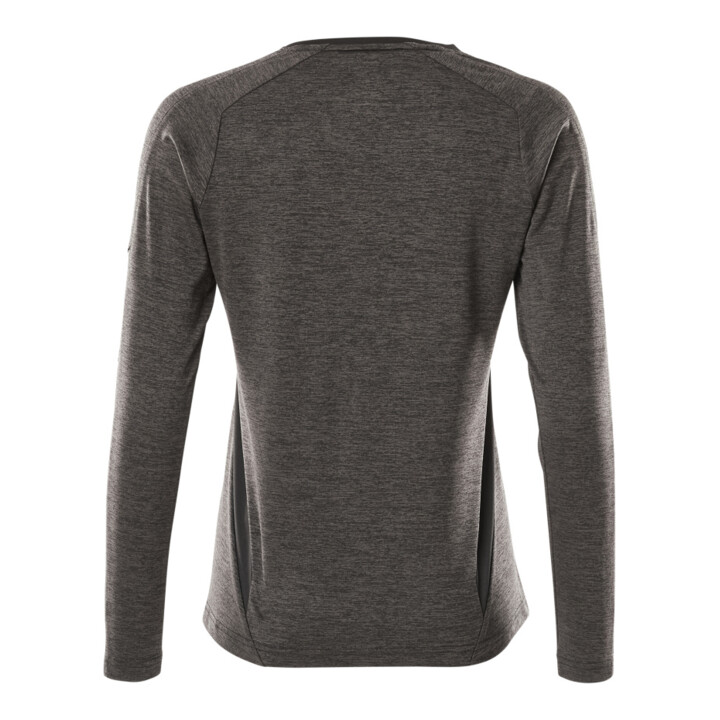 Mascot T-Shirt Damen Langarm COOLMAX® 2XL dunkelanthrazit/schwarz