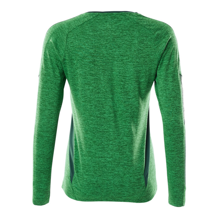 Mascot T-Shirt Damen Langarm COOLMAX® 2XL grasgrün/grün