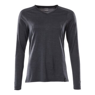 Mascot T-Shirt Damen Langarm COOLMAX® 2XL schwarzblau