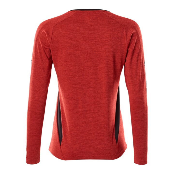 Mascot T-Shirt Damen Langarm COOLMAX® 2XL verkehrsrot/schwarz