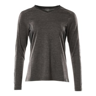 Mascot T-Shirt Damen Langarm COOLMAX® 3XL dunkelanthrazit/schwarz
