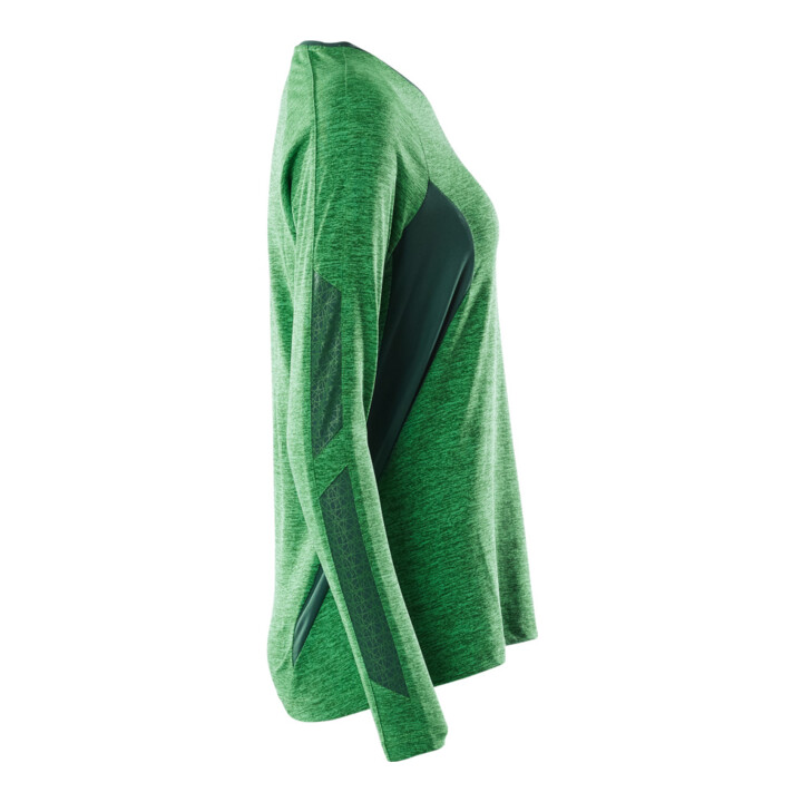 Mascot T-Shirt Damen Langarm COOLMAX® Größe S grasgrün/grün