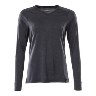 Mascot T-Shirt Damen Langarm COOLMAX® S schwarzblau