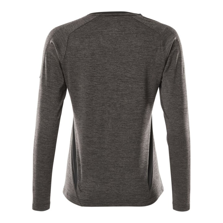 Mascot T-Shirt Damen Langarm COOLMAX® XL dunkelanthrazit/schwarz