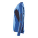 Mascot T-Shirt Damen Langarm mit COOLMAX® 2XL azurblau/schwarzblau