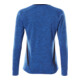 Mascot T-Shirt Damen Langarm mit COOLMAX® azurblau/schwarzblau Größe M