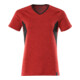 Mascot T-Shirt Damen ONE XL verkehrsrot/schwarz COOLMAX® PRO
