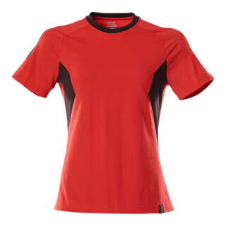 Mascot T-Shirt Damen XL verkehrsrot schwarz