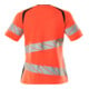 Mascot T-Shirt Damenpassform 4XL Hi-vis rot/schwarzblau