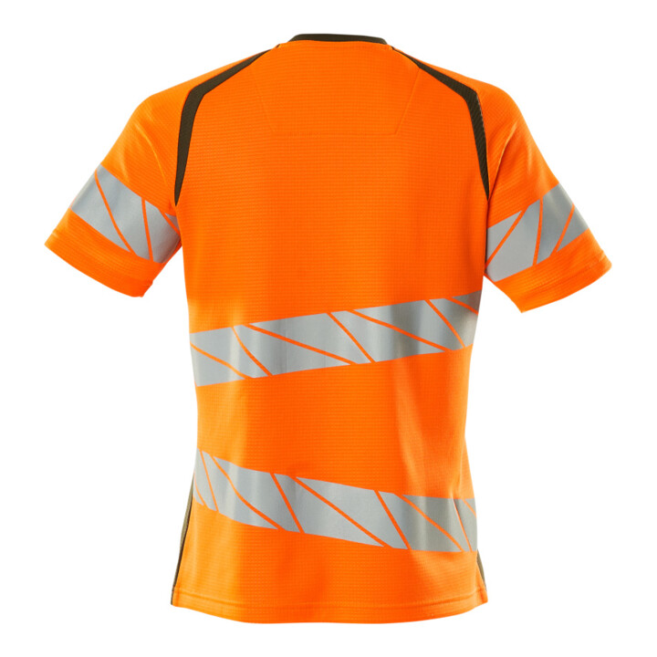 Mascot T-Shirt Damenpassform Größe M hi-vis orange/moosgrün