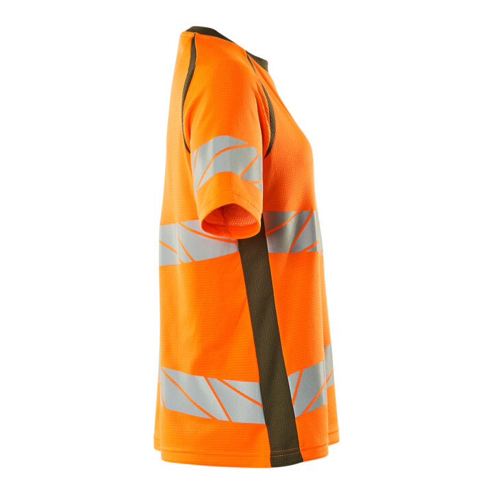 Mascot T-Shirt Damenpassform ONE L hi-vis orange/moosgrün