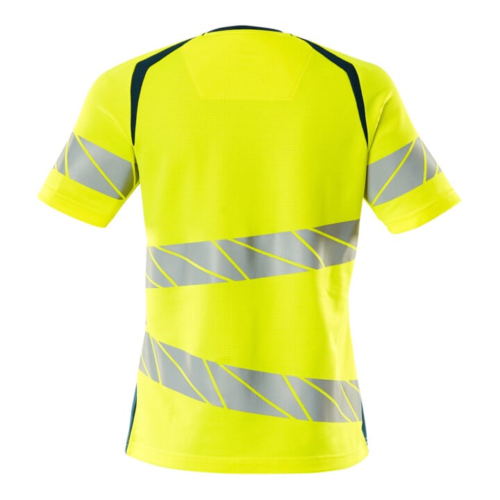 Mascot T-Shirt Damenpassform XL hi-vis gelb/dunkelpetroleum