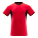 Mascot T-Shirt Größe 3XLONE verkehrsrot schwarz moderne Passform