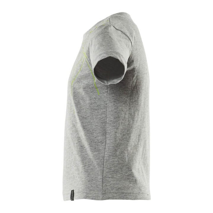 Mascot T-Shirt Kinder Größe 116 grau-meliert mit Druck