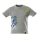 Mascot T-Shirt Kinder Größe 164 grau-meliert mit Druck