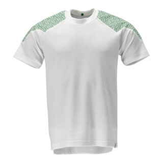 Mascot T-Shirt Kurzarm 2XL weiss grasgrün