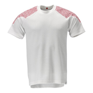 Mascot T-Shirt Kurzarm Größe S weiss/verkehrsrot