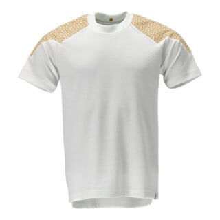 Mascot T-Shirt Kurzarm M weiss/currygelb