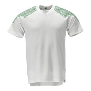 Mascot T-Shirt Kurzarm XS weiss/grasgrün