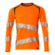 Mascot T-Shirt Langarm 2XL hi-vis orange moosgrün moderne Passform