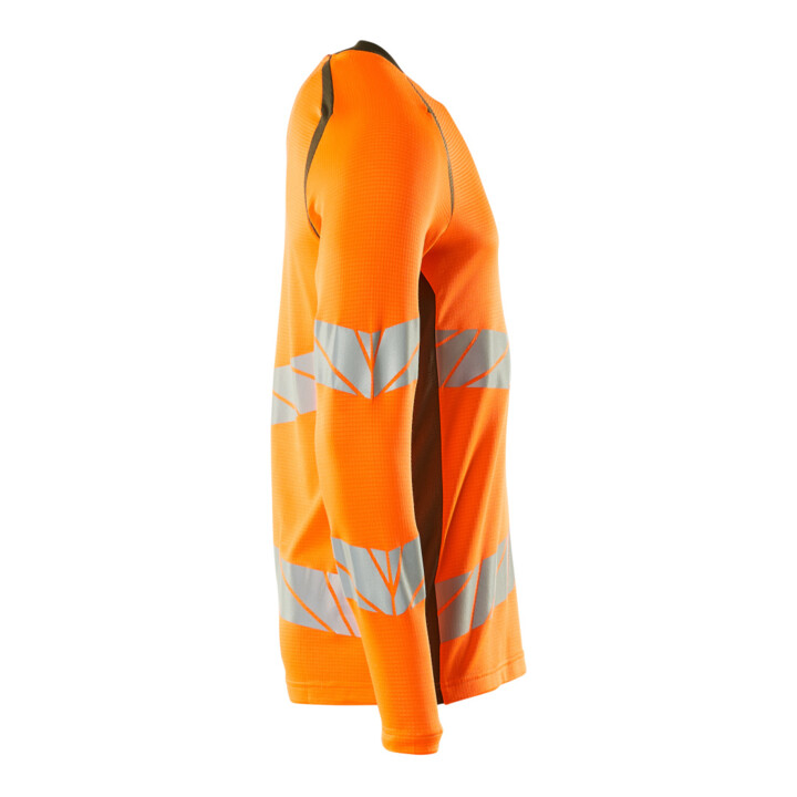 Mascot T-Shirt Langarm 2XL hi-vis orange moosgrün moderne Passform