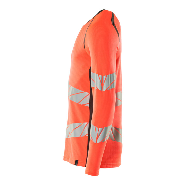 Mascot T-Shirt Langarm 3XL hi-vis rot/dunkelanthrazit moderne Passform