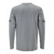 Mascot T-Shirt Langarm 4XL silbergrau moderne Passform